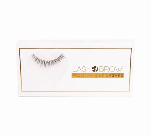 Rzęsy na taśmie BE NATURAL Premium Silk Lashes Lash Brow