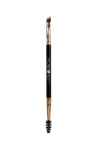 Eyebrow brush with GOLD brush for pomade, henna, soap