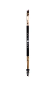 Eyebrow brush with GOLD brush for pomade, henna, soap