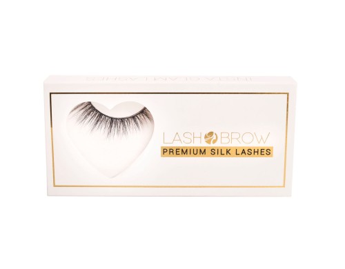 Rzęsy na taśmie INSTA GLAM  Premium Silk Lashes Lash Brow