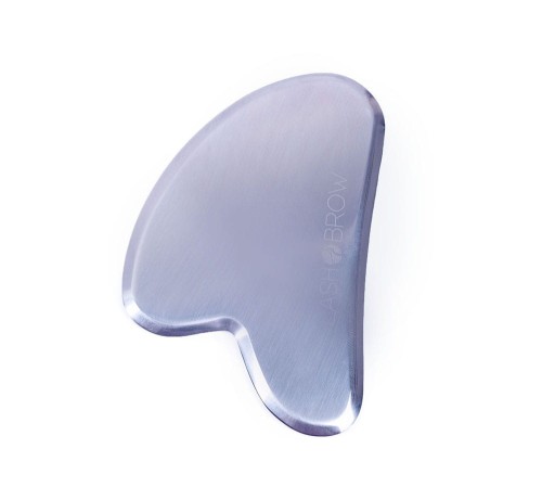 guasha stal nierdzewna metalowa, płytka gua sha stalowa