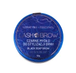 Coloring soap for eyebrow styling Keratin + Panthenol Black Soap