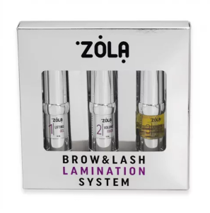 ZOLA  Lamination System Zestaw do laminacji brwi i rzęs