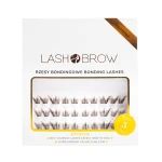 Rzęsy BONDINGOWE BRĄZ do przedłużania w domu FOXY 